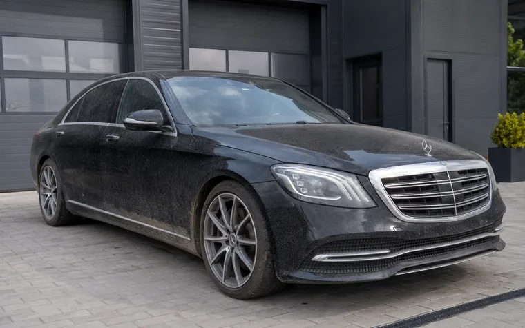Mercedes S-Klasse – vorher, Autopflege Cronenberg